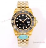 Clean Factory Top Replica Rolex new GMT-Master II 1:1 3285 Watch Yellow Gold 904L